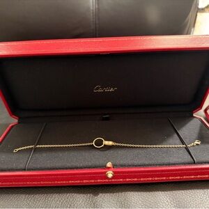 Cartier love interlocking bracelet